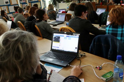 Foto 1- Workshop Nové technológie a financovanie projektov v knižniciach (18. 10. 2019), ktorý zorganizovala Krajská knižnica Ľudovíta Štúra vo Zvolene Foto 1- Workshop Nové technológie a financovanie projektov v knižniciach (18. 10. 2019), ktorý zorganizovala Krajská knižnica Ľudovíta Štúra vo Zvolene