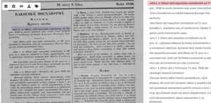 Obr. 9 Ukážka transkripcie Moravských novín 1849 s použitím vlastného modelu transkripcie.png